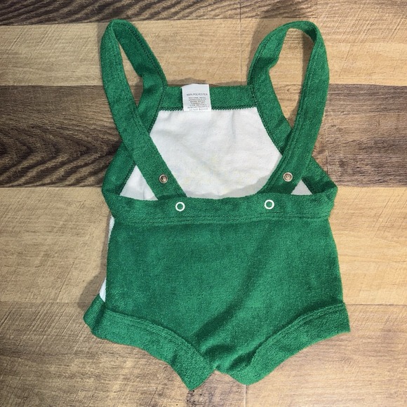 RARE Vintage Terry Cloth Romper W/ Astrosnicks Graphic By Brand "TV Sets" 6 Mo - Picture 5 of 8